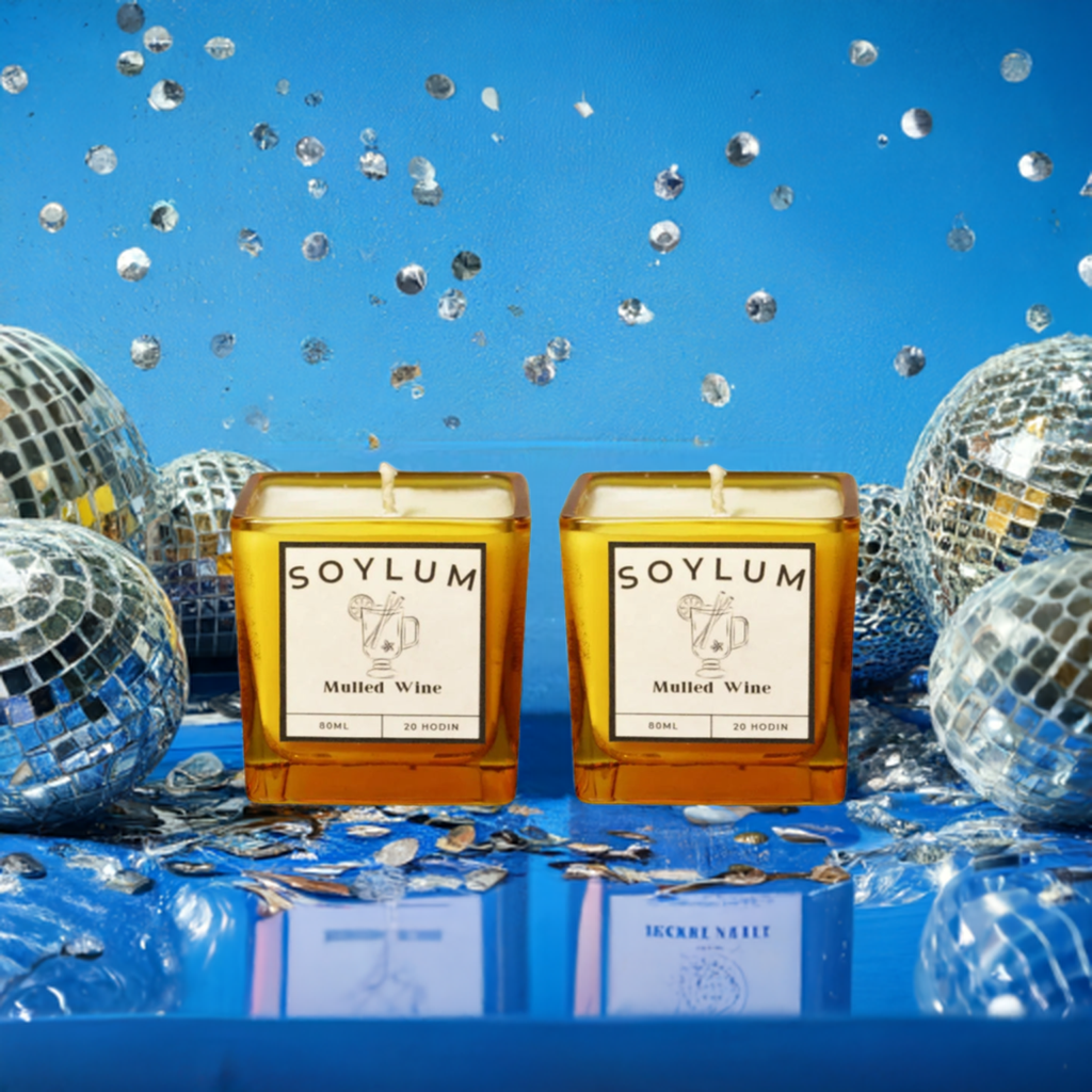 2 PACK Sójová vonná svíčka - Mulled wine