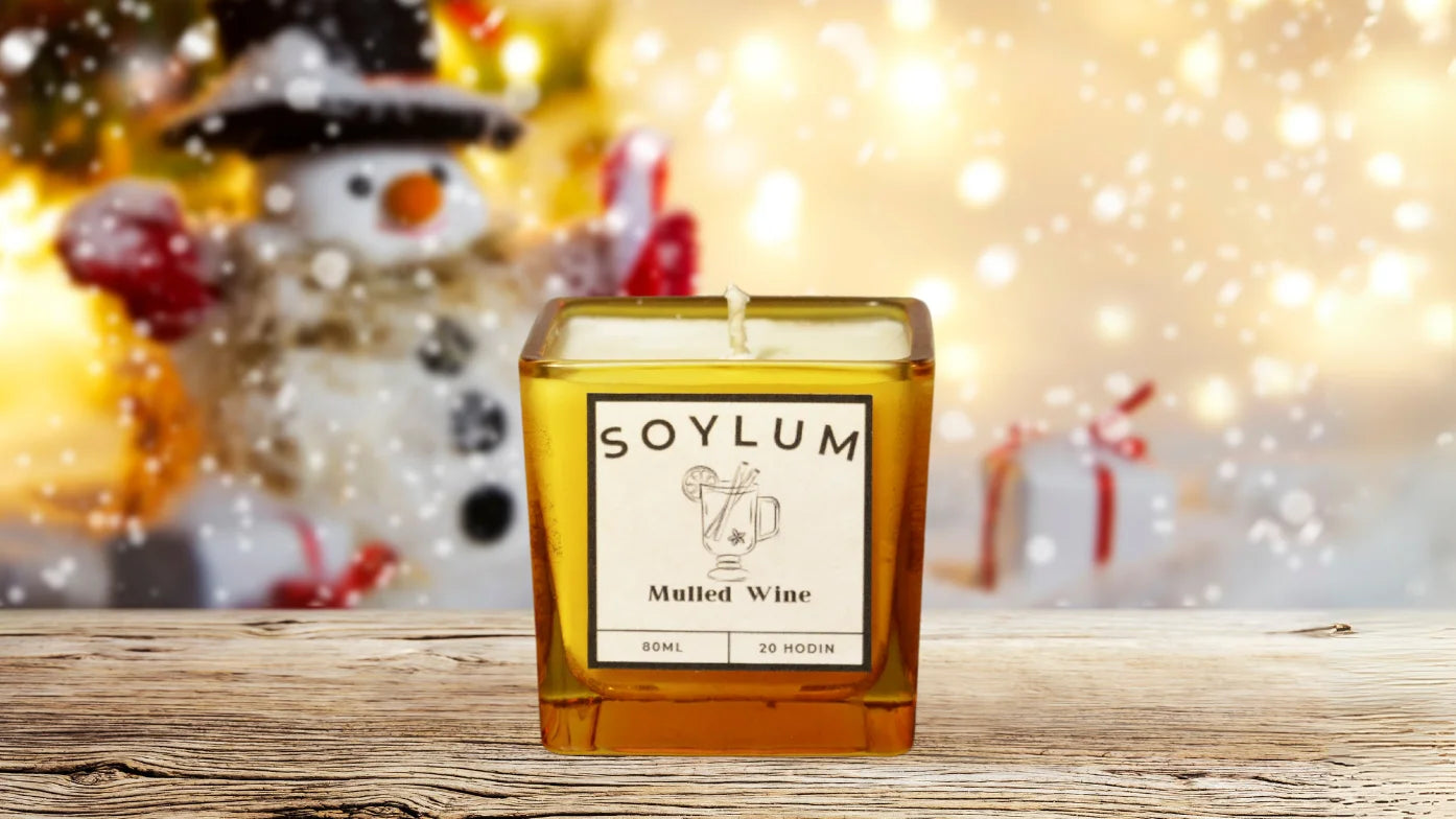 Sójová vonná svíčka - Mulled Wine